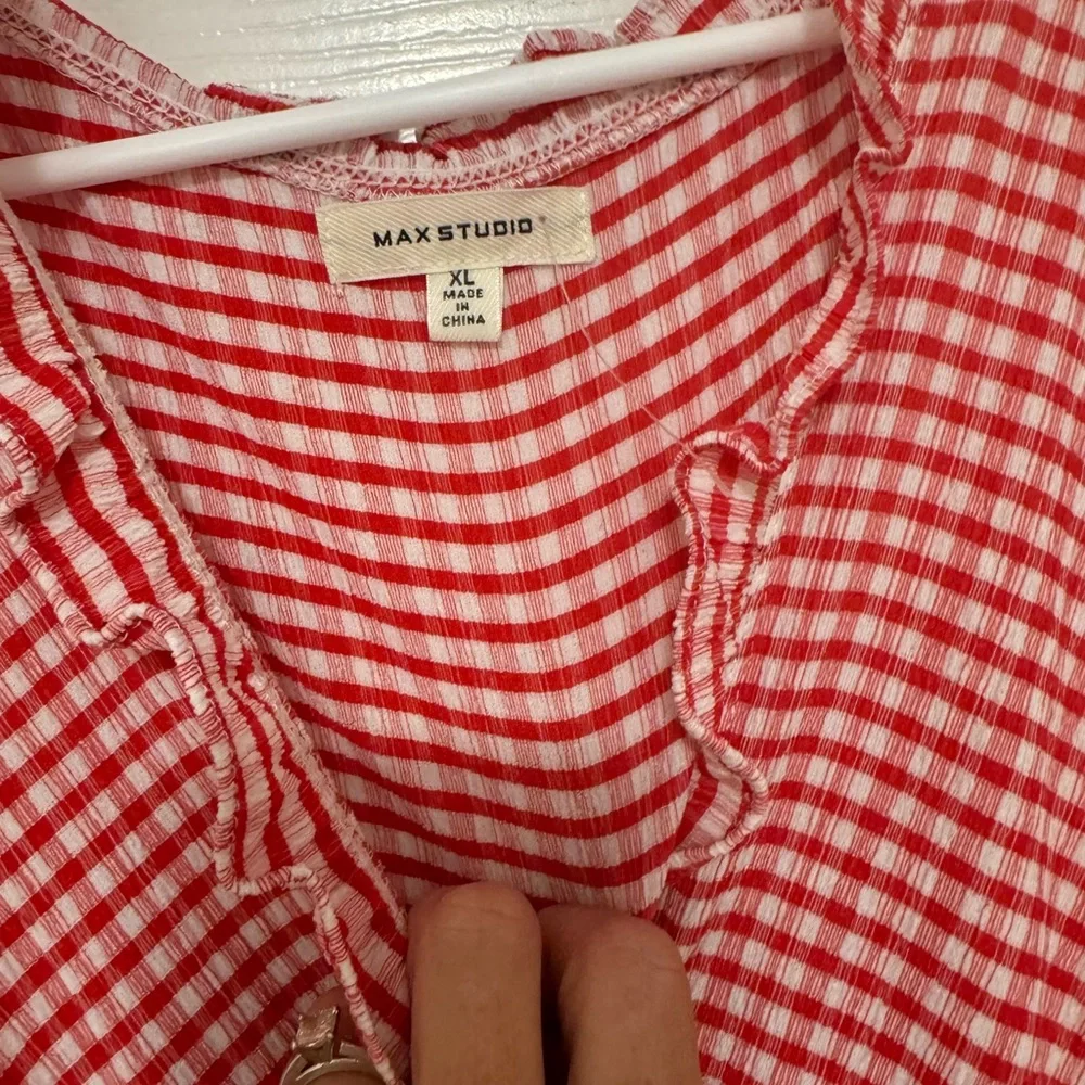 Red Gingham Dress - Picture 3 of 3